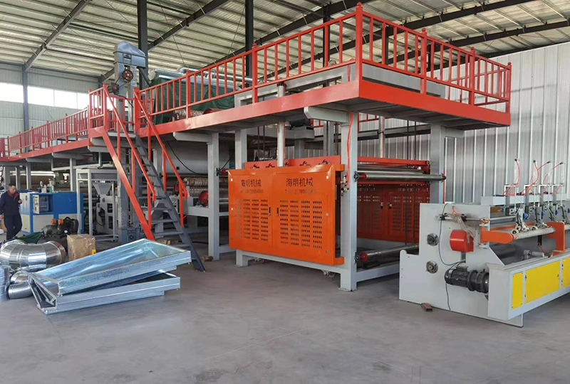 TPO Self-Adhesive Film Waterproofing Material Production Line TPO Self-Adhesive Film Waterproofing Material Production Line